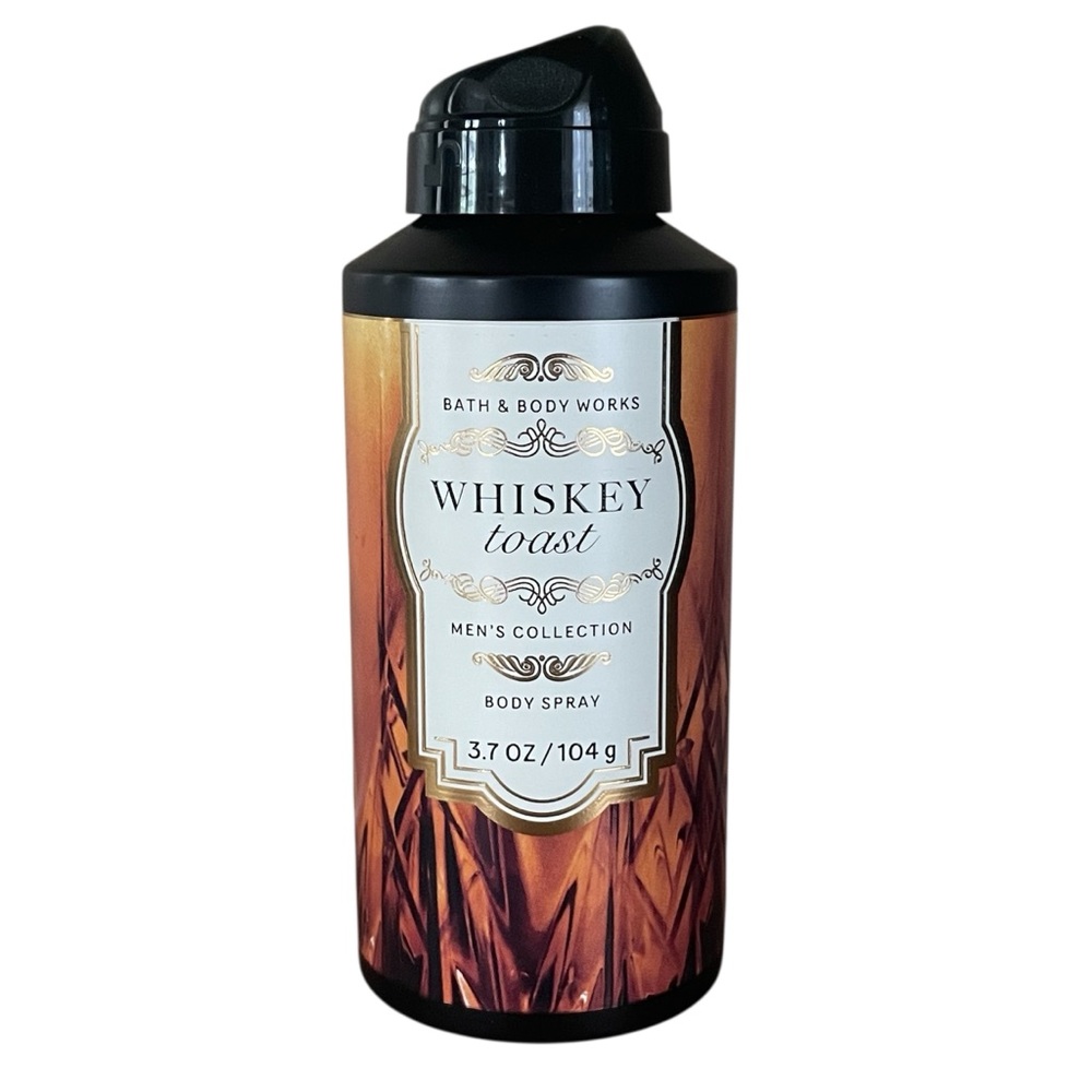 NWT Men’s Bath & Body Works Whiskey Toast Body Spray 3.7 Fl Oz